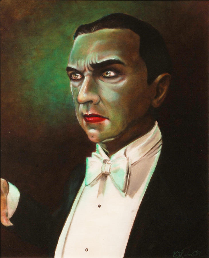 Lugosi-Dracula Painting by William Gambill