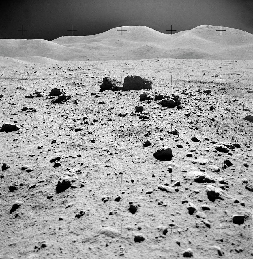 Space Photograph - Lunar Surface #2 by Nasa