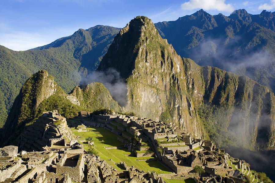 Morning in Machu Picchu Photograph by Alexey Stiop