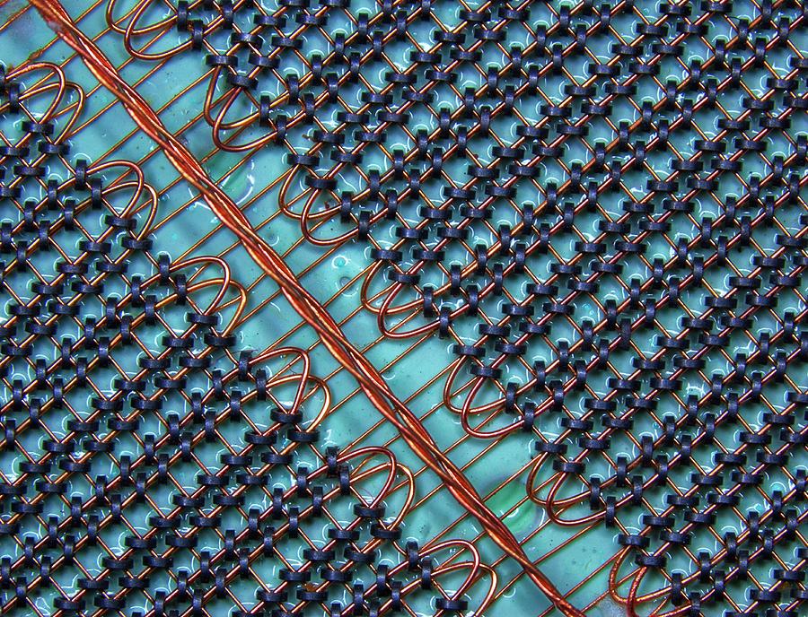 Magnetic-core Memory Array #2 Photograph by Pasieka