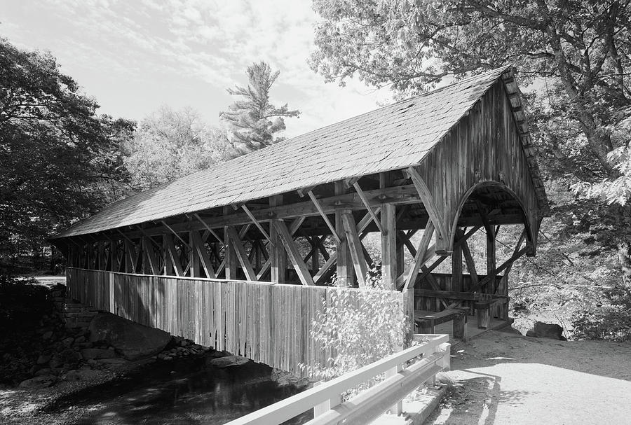 Maine Covered Bridge, 2003 #2 Photograph by Granger