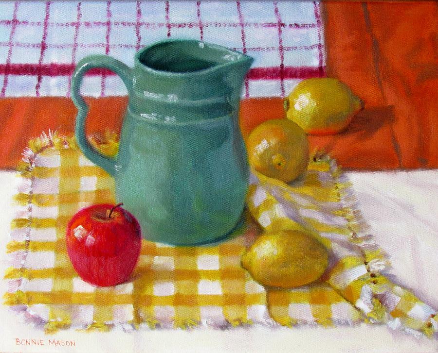 Make Lemonade Painting by Bonnie Mason