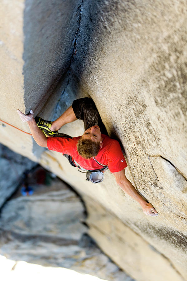 Male Free Climbing Photograph By Corey Rich Fine Art America