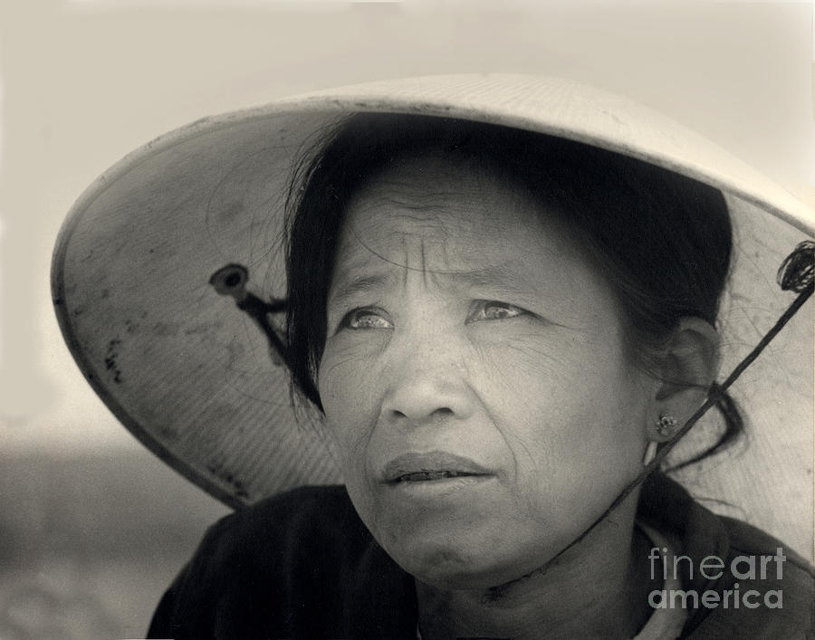 Mama San Photograph - Mama San Pleiku Central Highlands Vietnam 1968 by Monterey County Historical Society