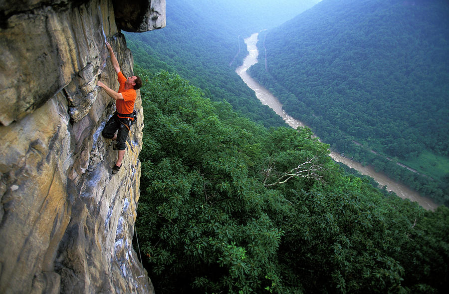 Man Rock Climbing Photograph By Corey Rich Fine Art America