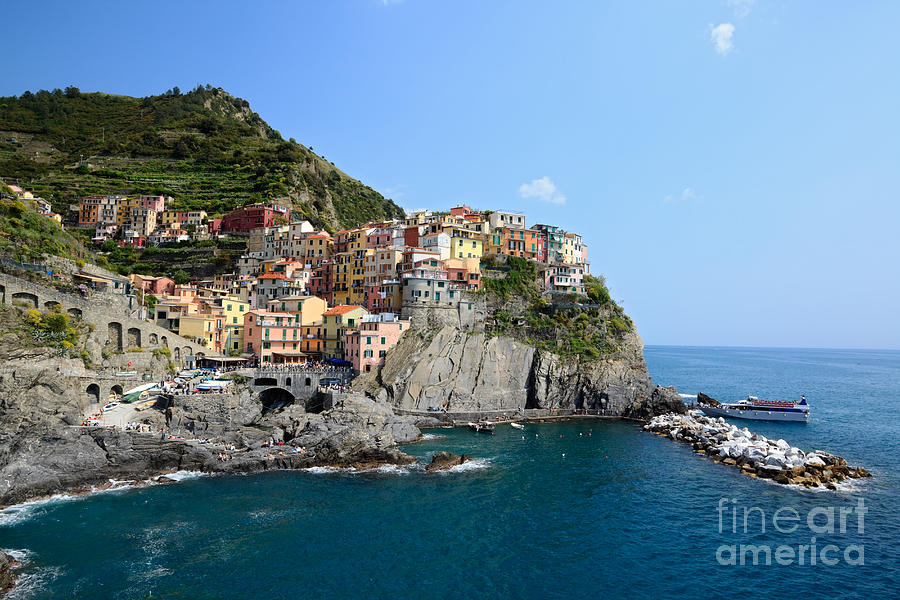 Manarola in the Cinque Terre - Italy #2 Photograph by Matteo Colombo