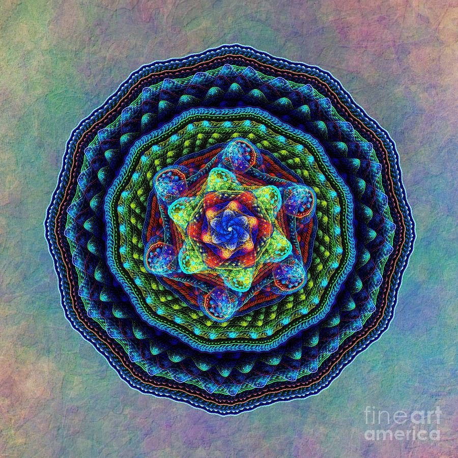 Mandala #2 Digital Art by Klara Acel