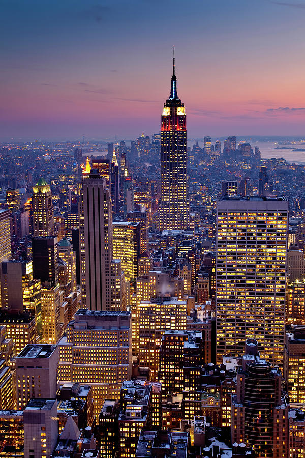 Manhattan Hi-rise Buildings And Empire #2 Photograph by Richard Ianson
