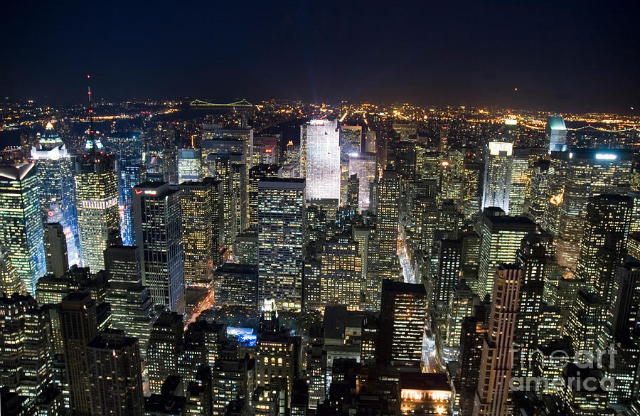 Manhattan Skyline #2 Photograph by Catherine Ursillo