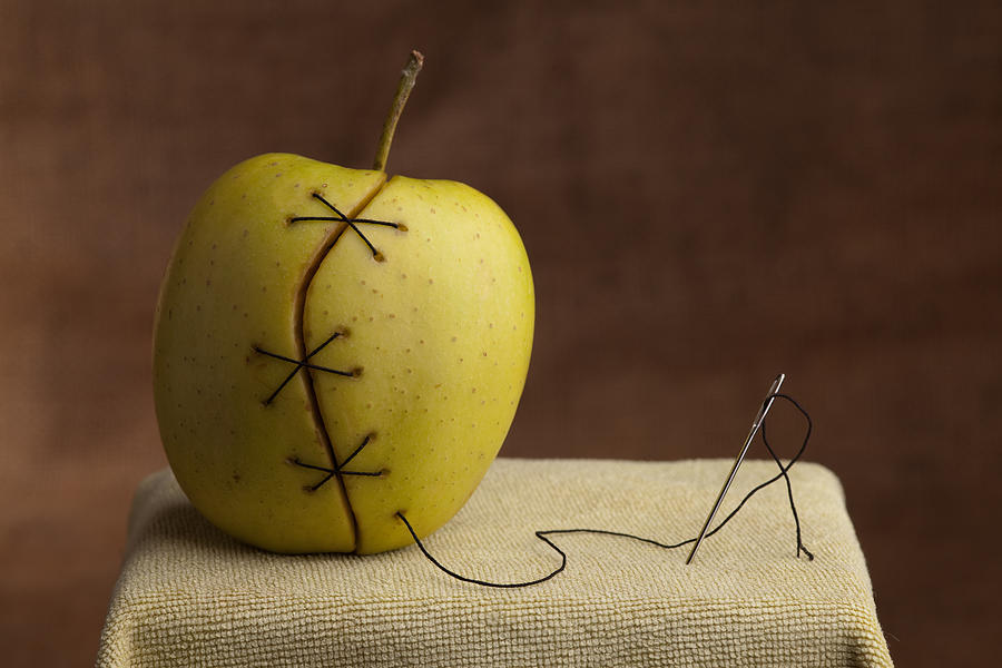 Nature Photograph - Manipulated Fruit #2 by Dirk Ercken