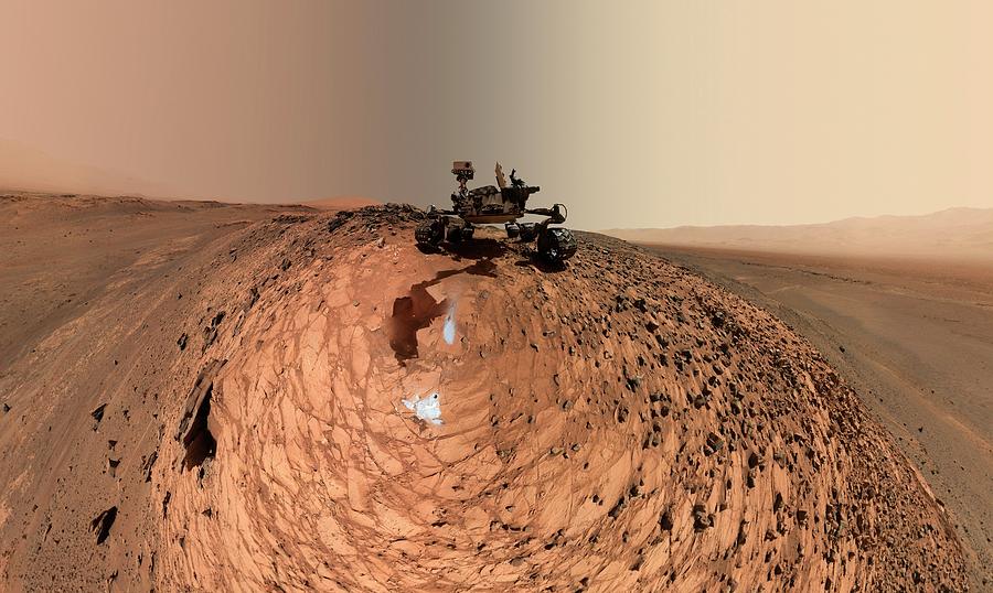 Mars Curiosity Rover Self-portrait #2 Photograph by Nasa/jpl-caltech/msss
