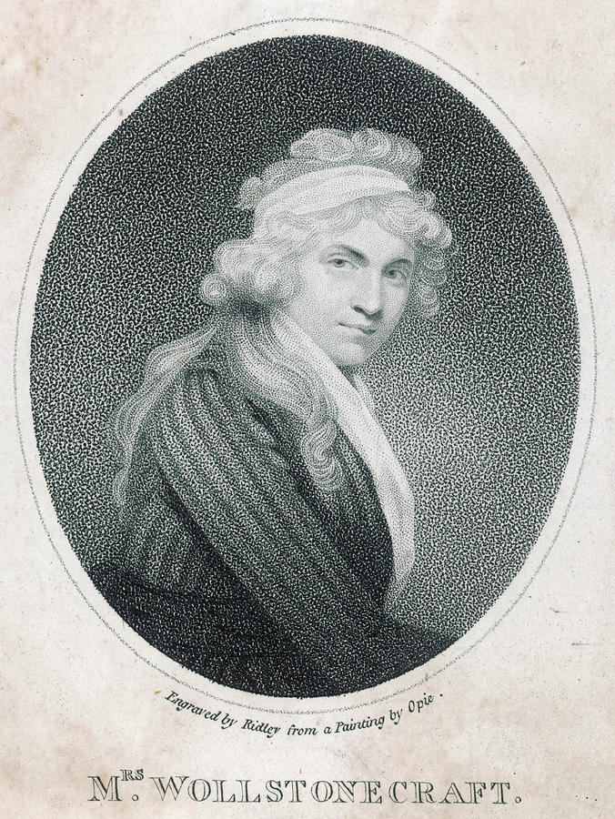 Mary Drawing - Mary Wollstonecraft Godwin #2 by Mary Evans Picture Library
