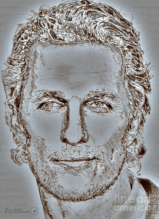 Matthew McConaughey in 2011 #2 Digital Art by J McCombie