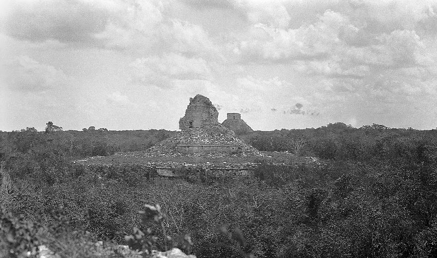Mayan Temple Ruins #2 Photograph by American Philosophical Society
