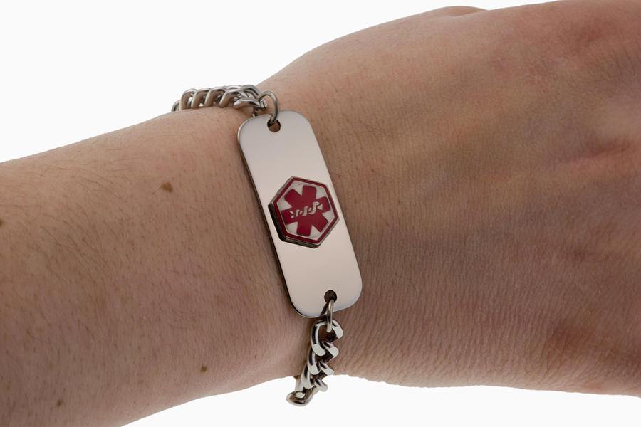 Medical Bracelet #2 Photograph by Science Stock Photography
