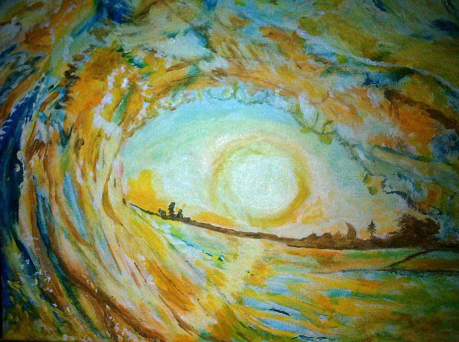 Mellow Yellow Painting - Mellow Yellow by Michelle Reid Mellow Yellow Painting - Mellow Yellow by Michelle Reid