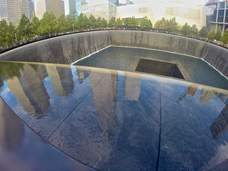 Memorial Reflections #2 Photograph by Steven Lapkin