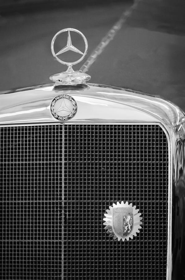 Mercedes-Benz Hood Ornament - Emblem Photograph by Jill Reger - Fine ...