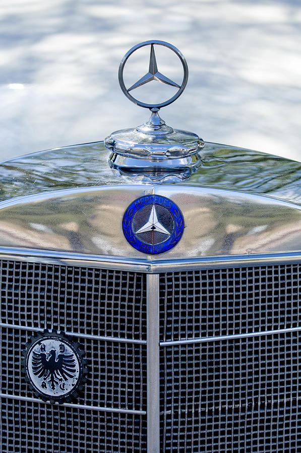 Mercedes-Benz Hood Ornament #2 Photograph by Jill Reger