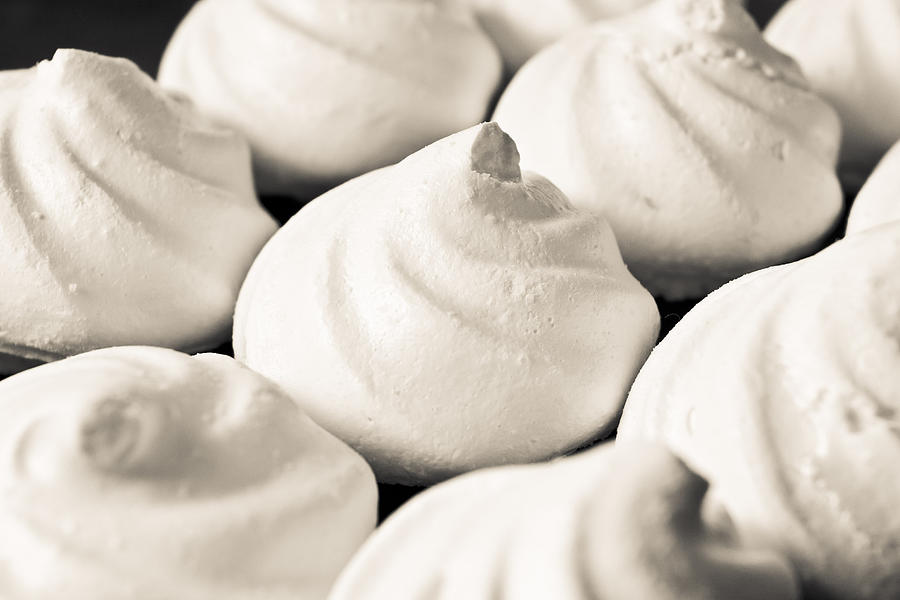 Meringue nests Photograph by Tom Gowanlock | Fine Art America