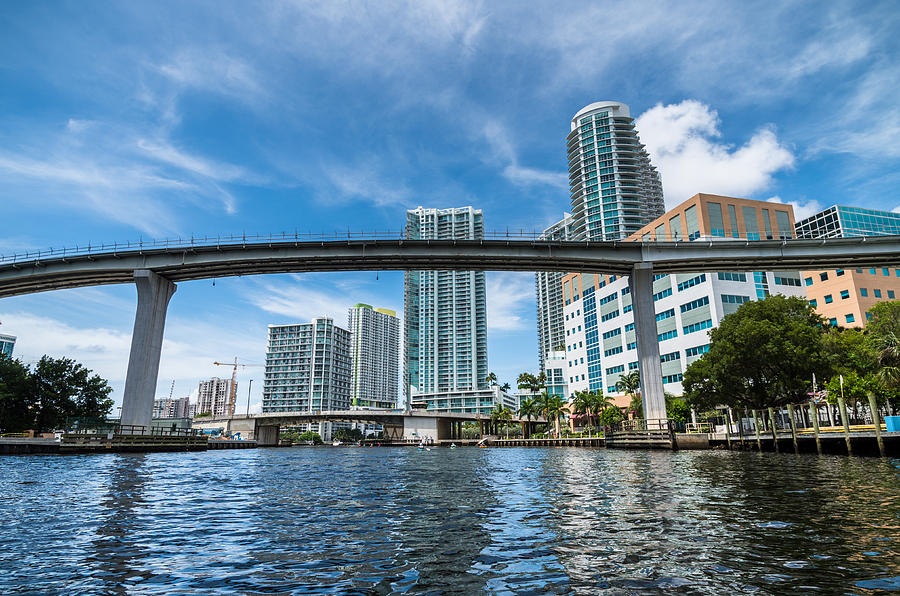 Miami Photograph - Miami River #2 by Jonathan Gewirtz