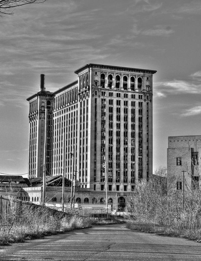 Michigan Central Station Detroit MI #2 Photograph by A And N Art