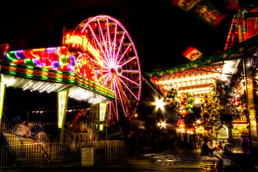 Midway Attractions #2 Photograph by Mark Andrew Thomas