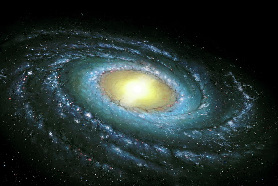 Milky Way Galaxy #2 Photograph by Mark Garlick/science Photo Library