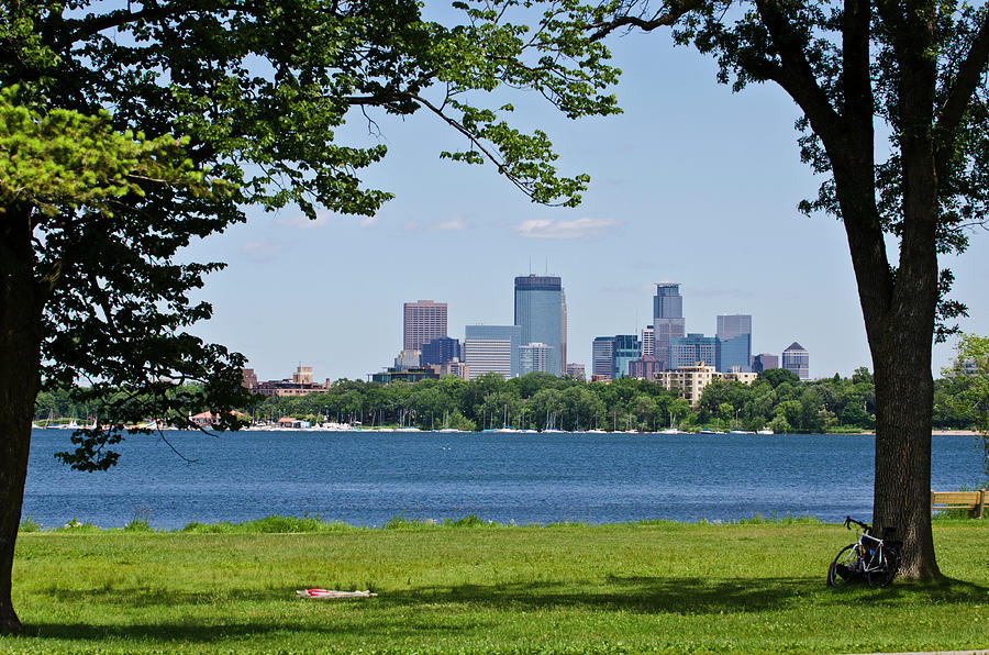 Minnesota, Minneapolis, Skyline #2 Photograph by Bernard Friel Minnesota, Minneapolis, Skyline #2 Photograph by Bernard Friel