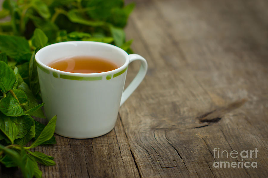 Tea Photograph - Mint Tea by Aged Pixel
