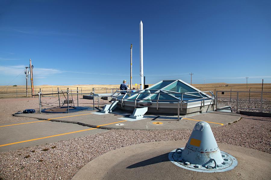 minuteman missile silo north dakota 1976aerial