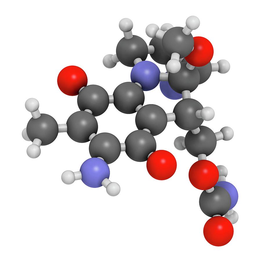 Mitomycin C Cancer Drug Molecule Photograph by Molekuul - Fine Art America