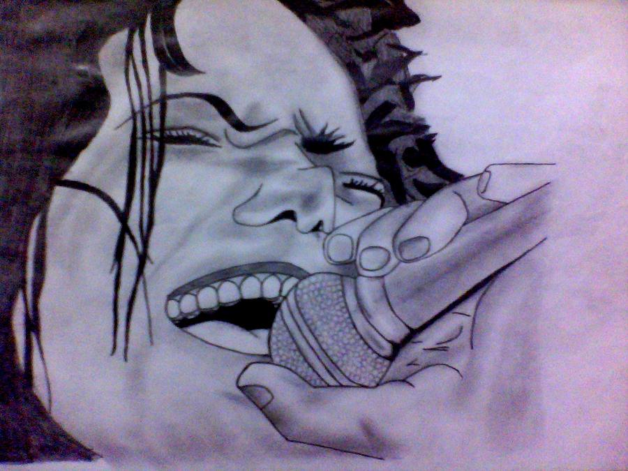 Micheal Jackson Drawing - MJ #2 by Mukul Dhankhar