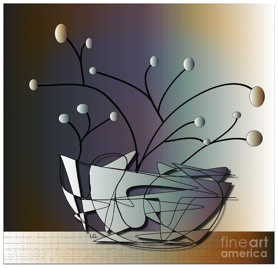 Bowl Digital Art - Mode by Iris Gelbart