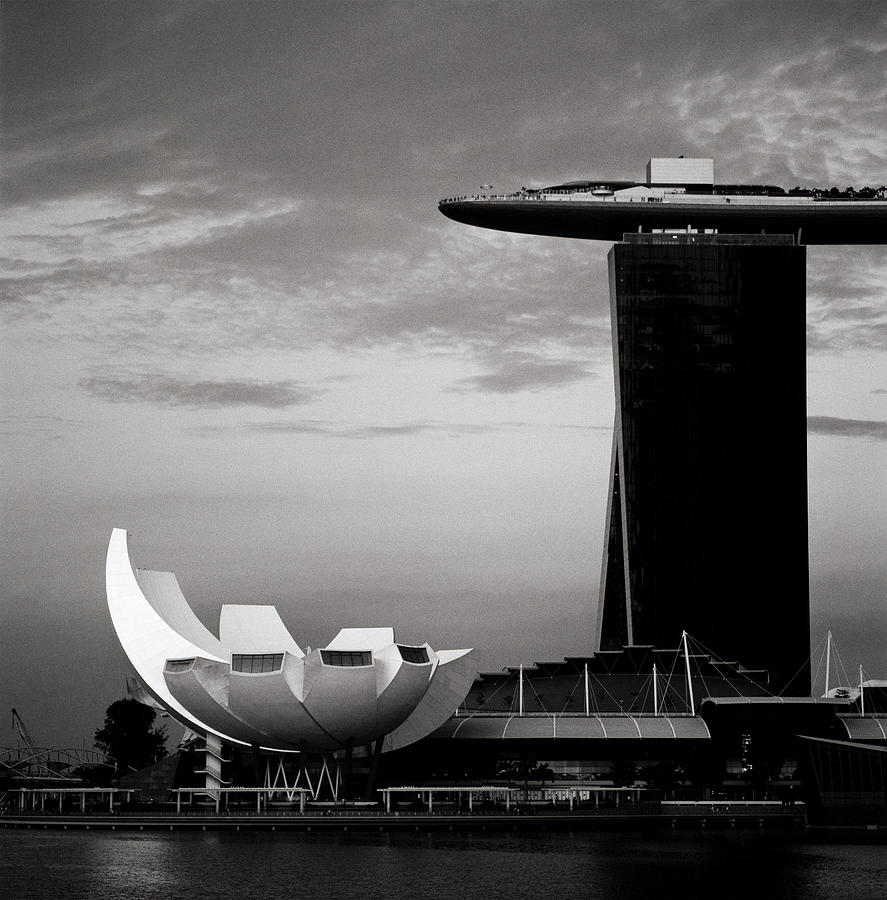Modern Singapore #2 Photograph by Shaun Higson