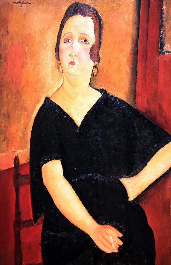 Modigliani's Madame Amedee -- Woman With Cigarette Photograph by Cora ...