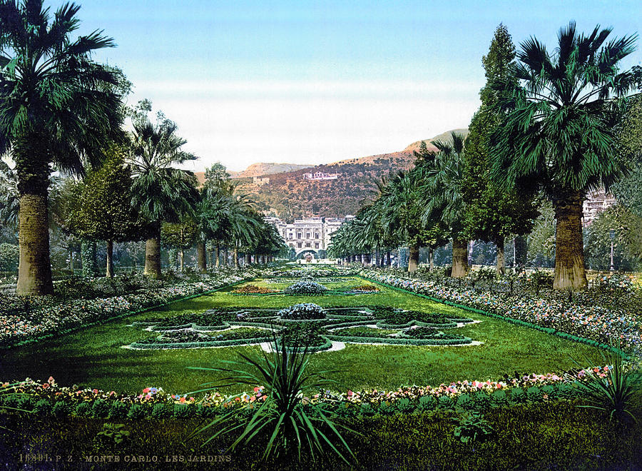Monaco Monte Carlo, C1895 #2 Painting by Granger