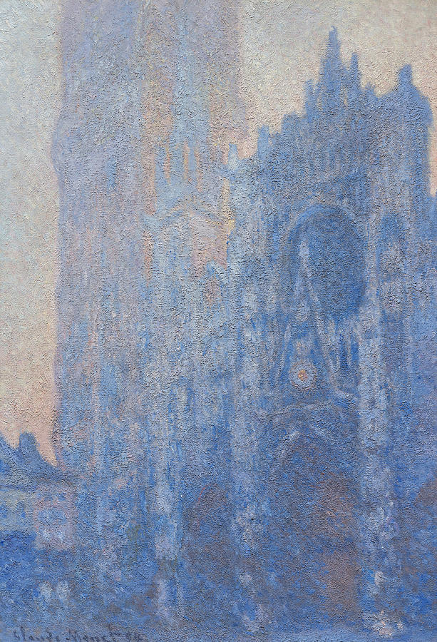 Monet Rouen Cathedral #2 Painting by Granger