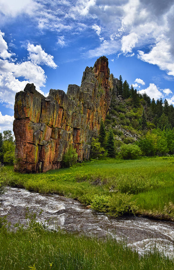 Nature Photograph - Monolith #2 by Skip Hunt