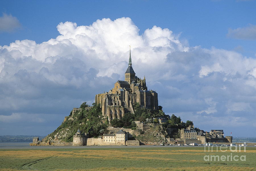 Architecture Photograph - Mont Saint Michel #2 by Chris Selby
