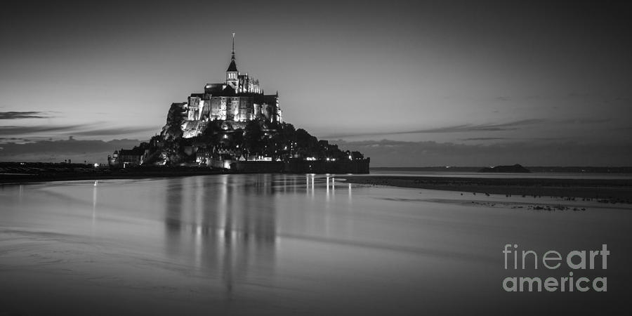 Mont-St-Michel Normandy France Photograph by Colin and Linda McKie Mont-St-Michel Normandy France Photograph by Colin and Linda McKie