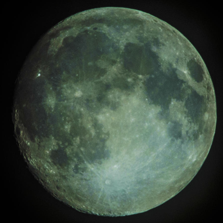 Moon #2 Photograph by Theodore Jones