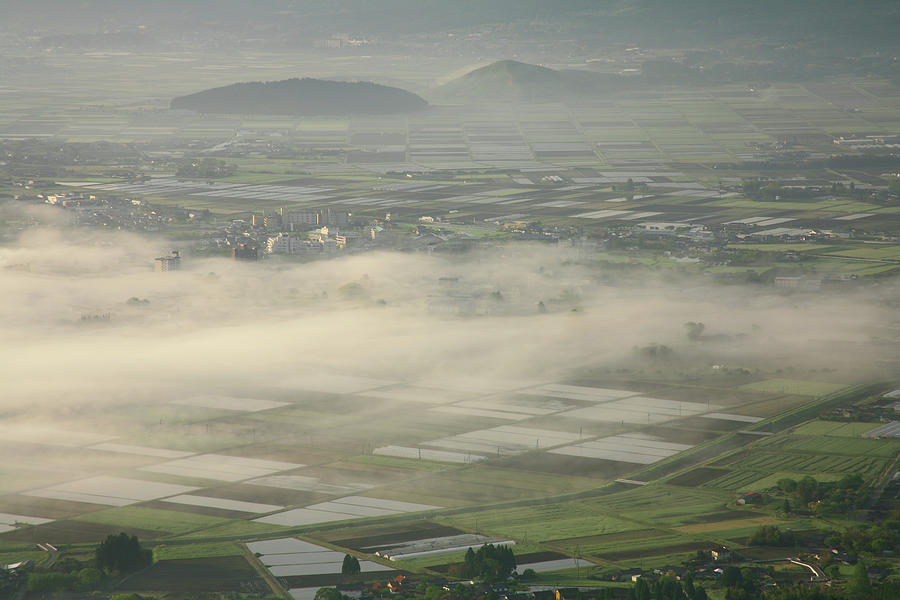 Morning At Aso Valley #2 Photograph by Tomosang