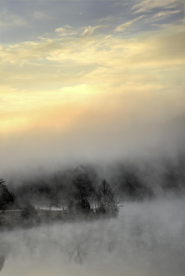 Morning Fog #2 Photograph by David Waldrop