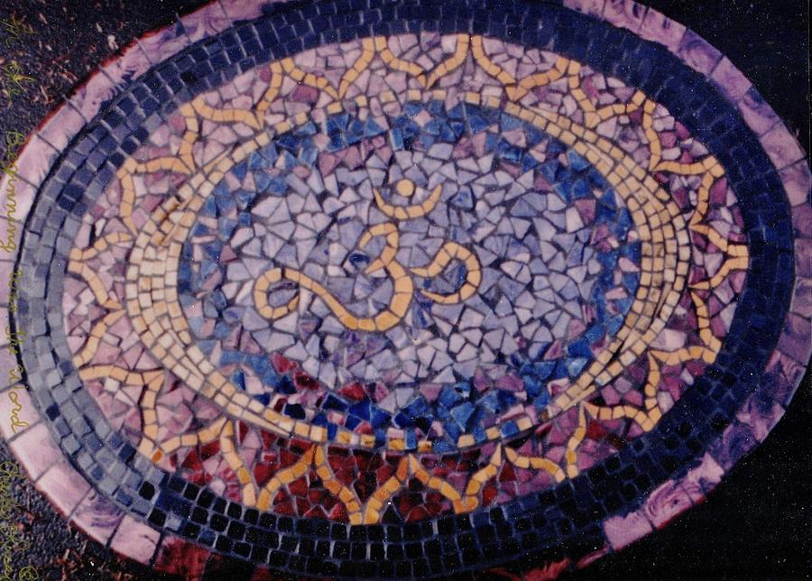 Mosaic table top #2 Photograph by Charles Lucas