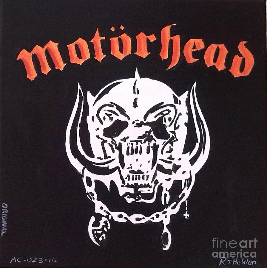 Motorhead Painting by Richard John Holden RA - Fine Art America