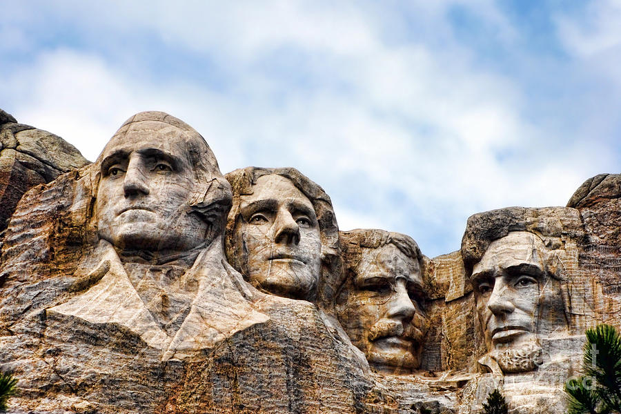 Mount Rushmore Monument Photograph by Olivier Le Queinec