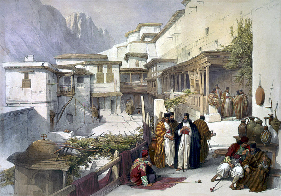 Mount Sinai Monastery #2 Painting by Granger