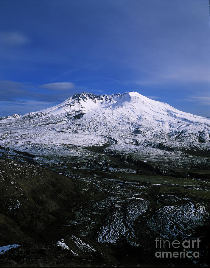 Mount St. Helens #2 Photograph by Jim Corwin