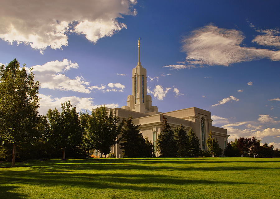 Mount Timpanogos LDS Temple #2 Photograph by Nathan Abbott